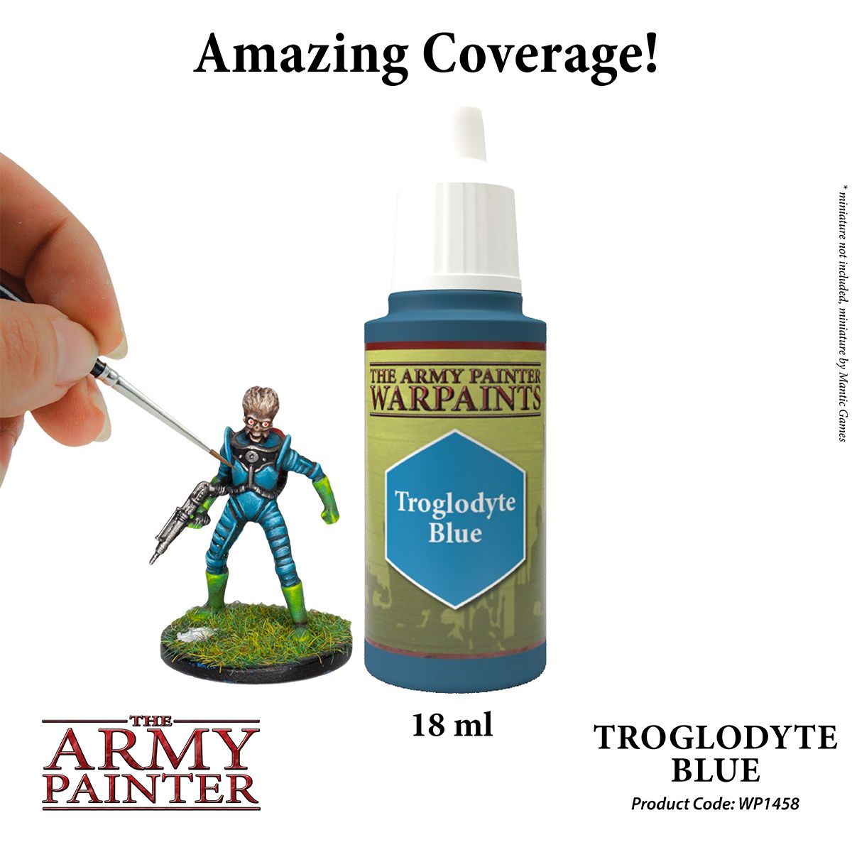 Warpaints Acrylic: Troglodyte Blue - Army Painter
