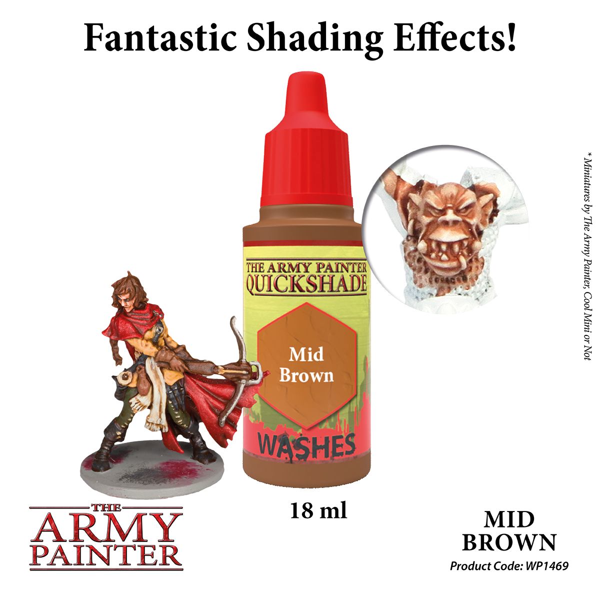 Warpaints Wash: Mid Brown - Army Painter