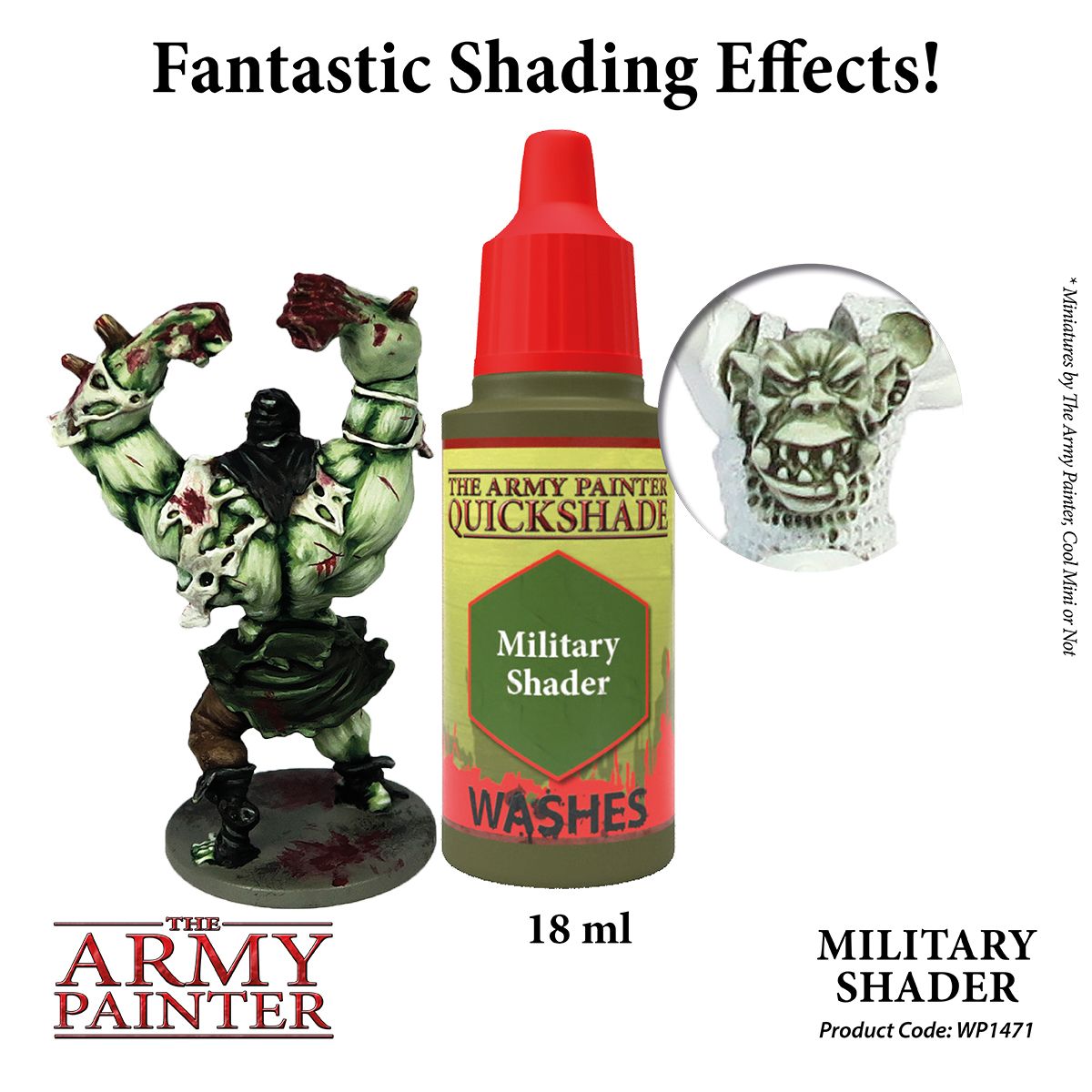 Warpaints Wash: Military Shader - Army Painter