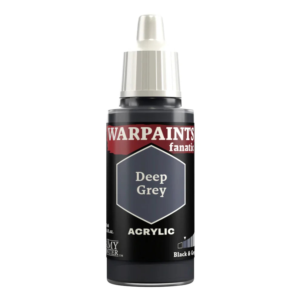 Warpaints Fanatic Acrylic - Deep Grey - Army Painter