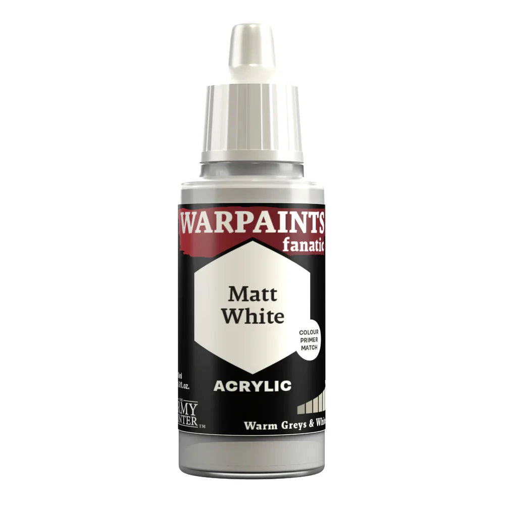 Warpaints Fanatic Acrylic - Matt White - Army Painter