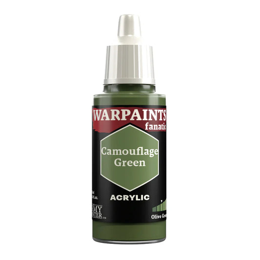 Warpaints Fanatic Acrylic - Camouflage Green - Army Painter
