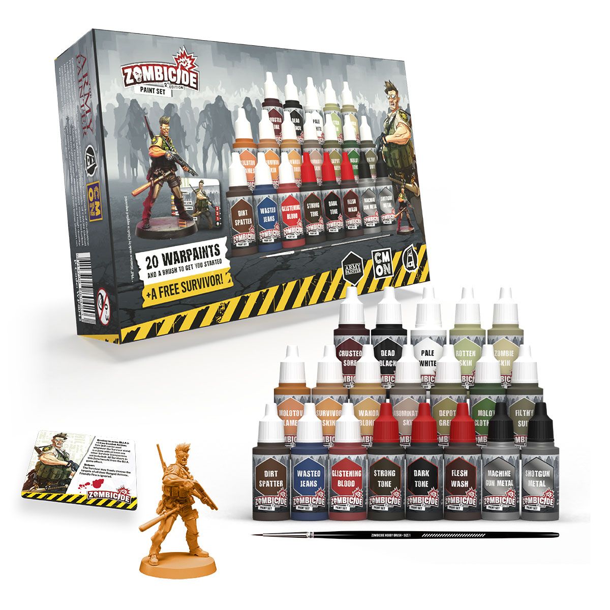 Zombiecide 2nd ed. Paint Set