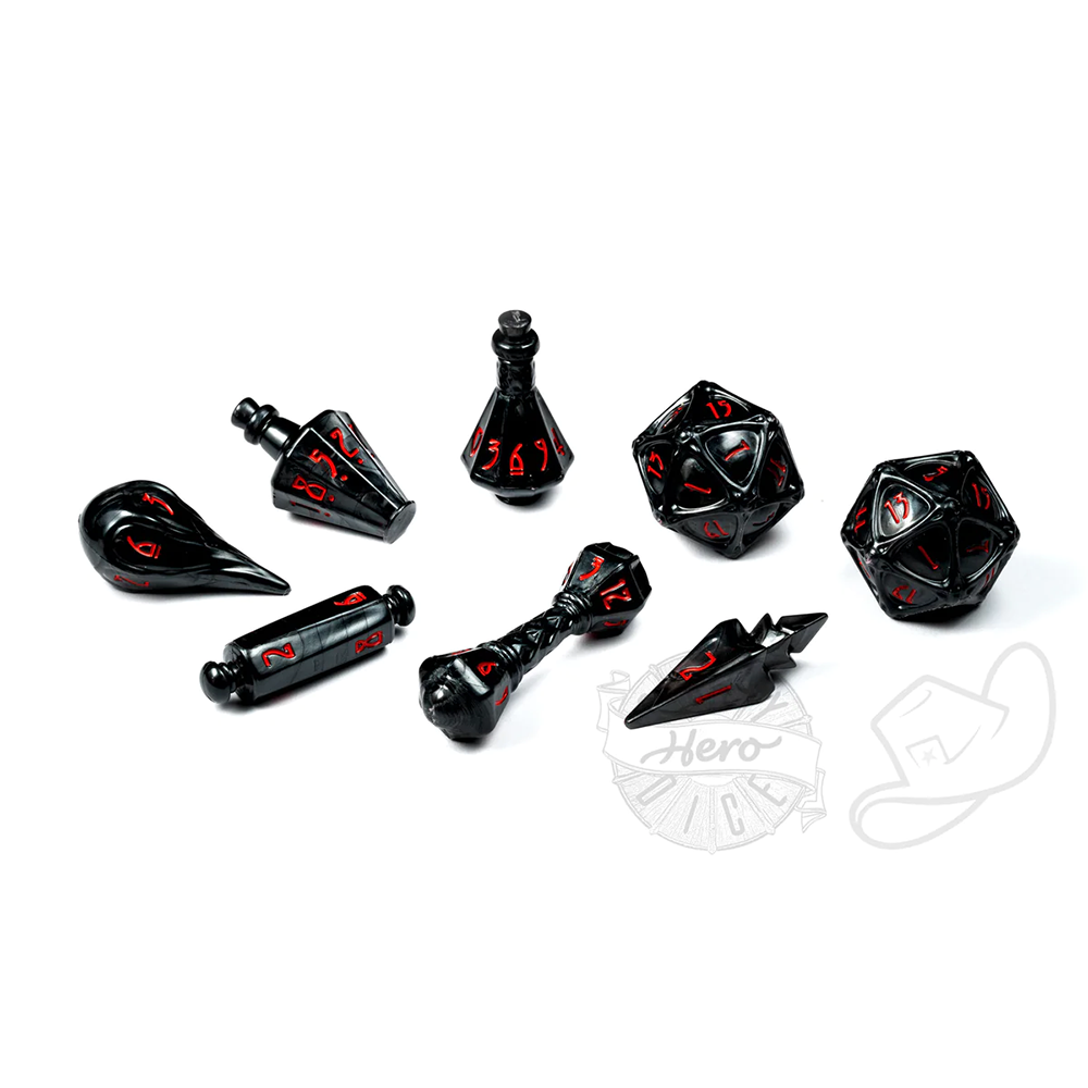 PolyHero Wizards 8 Dice Set
