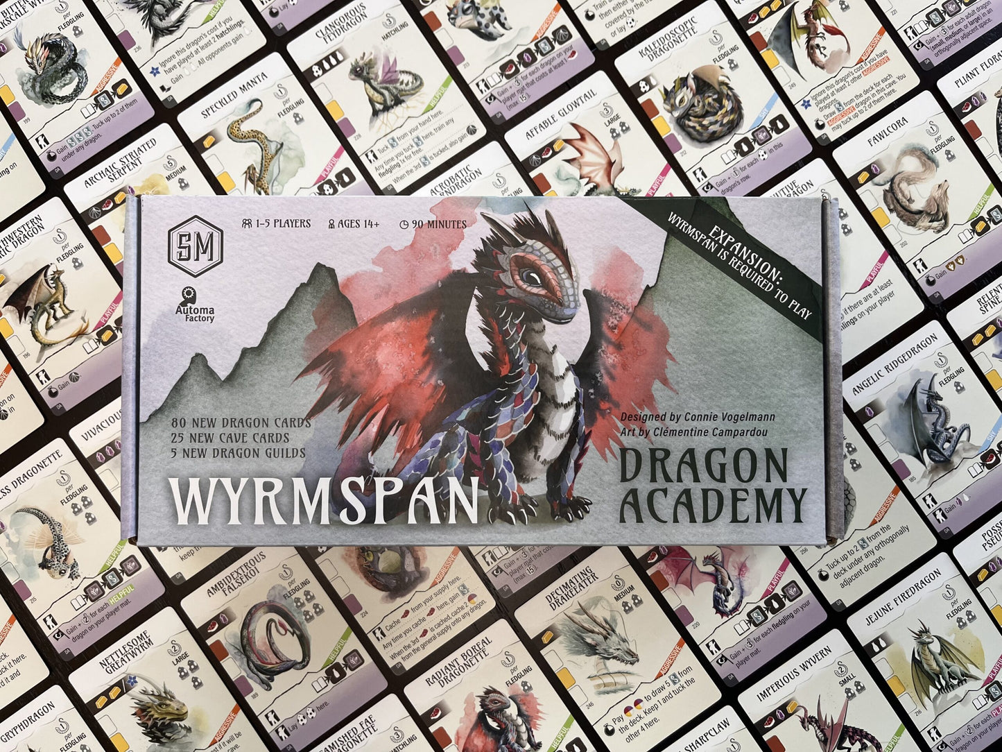 Wyrmspan: Dragon Academy Expansion