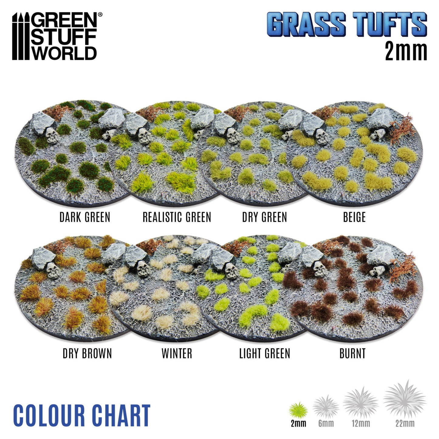 Grass tuft 2mm