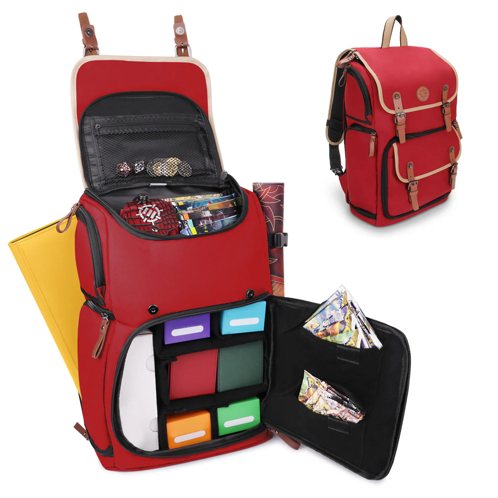 Enhance - Card Backpack - Red