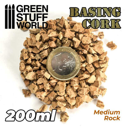 Basing Cork Grit - THICK - 200ml  - Green Stuff Worlds