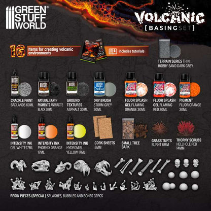 Basing Sets - Volcanic - Green Stuff World