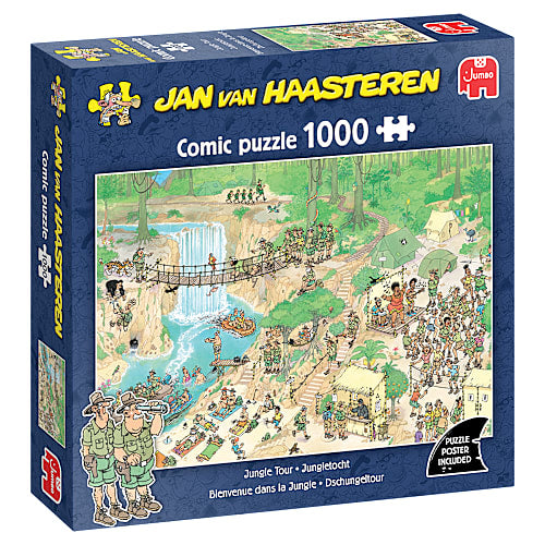 Jan Van Hasteeren - Jungle Tour (1000 pcs.) - Jumbo Jigsaw Puzzle