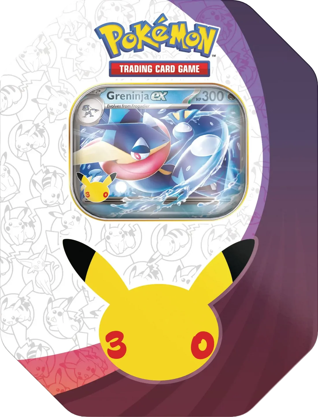 Pokémon TCG: Mega Evolution: 30th Celebration tin Greninja tin