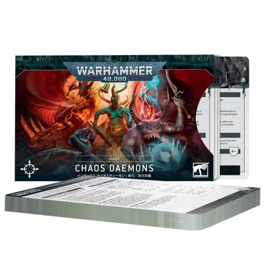 Chaos Daemons Index Cards - Warhammer 40k