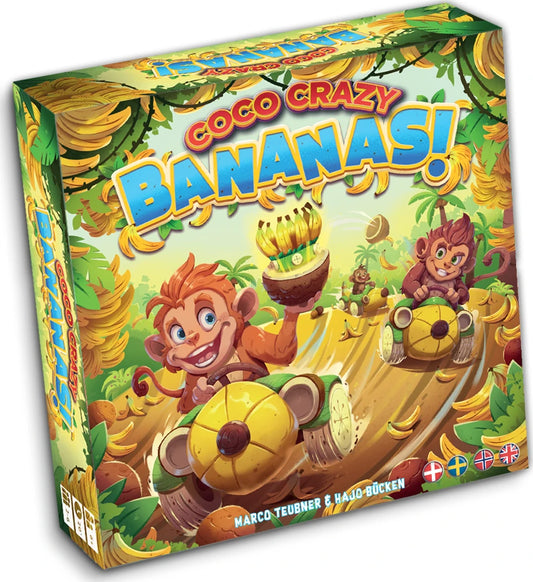 Coco Crazy: Bananas! Boardgame (Nordic)