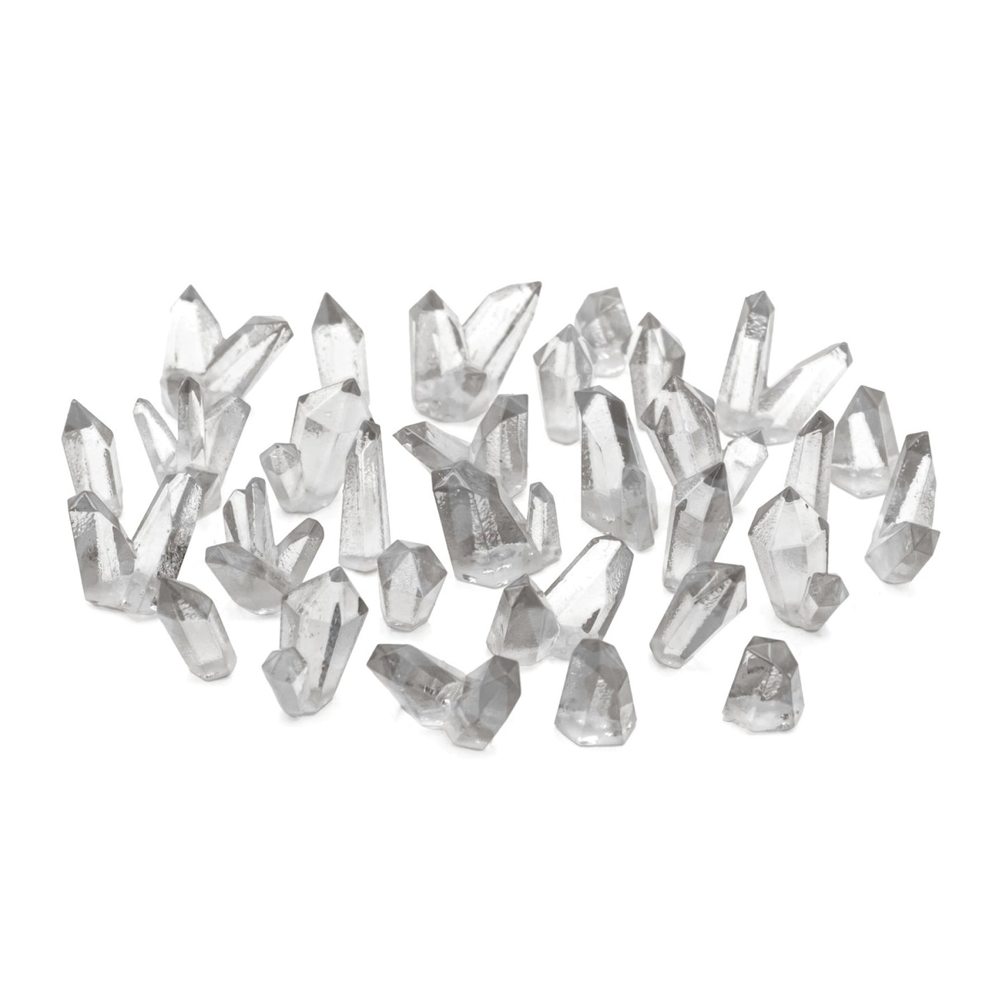Resin Bits - medium Crystals (30) - vælg farven