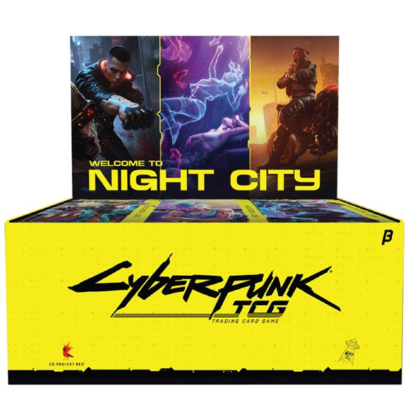 Cyberpunk TCG: Welcome to Night City (Beta) - Booster Display (Box med 36 Pakker)