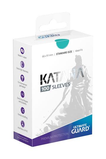 Katana - Ultimate guard - Sleeves Standard Size (100) - Turquoise
