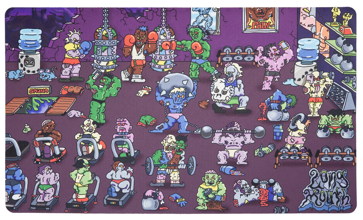 Long Mouth Playmat (More Variants)