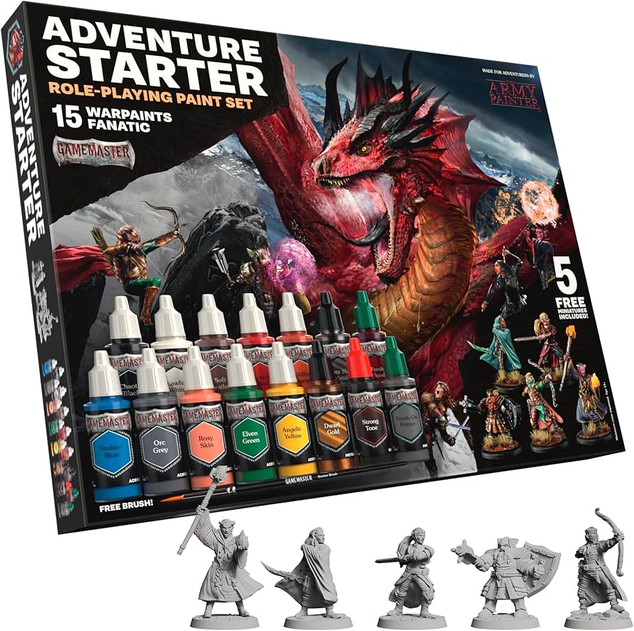 Gamemaster Adventure Starter Paint Set