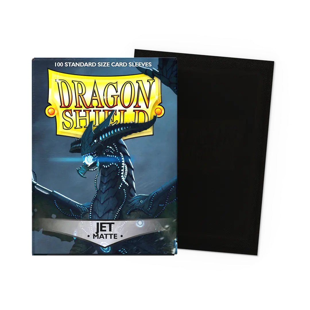 Dragon Shield - 100 Jet Black Matte Sleeves