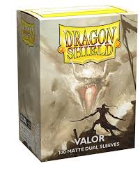 Dragon Shield 100 Matte Dual Sleeves - Valor