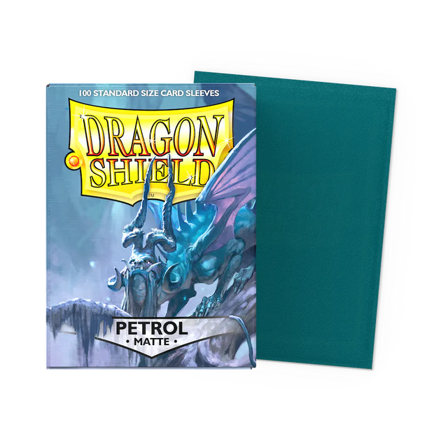 Dragon Shield 100 Matte Sleeves - Petrol