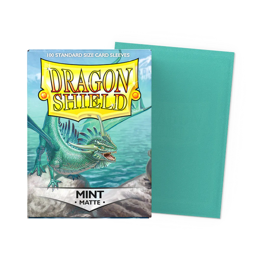 Dragon Shield 100 Matte Sleeves - Mint