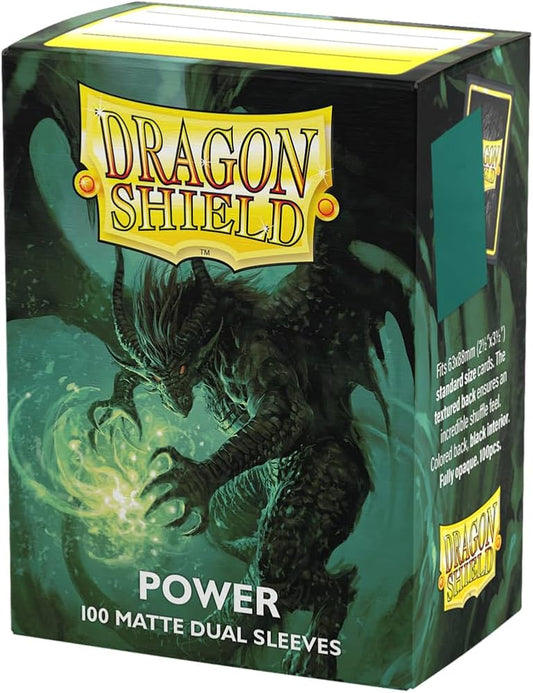 Dragon Shield 100 Matte Dual Sleeves - Power