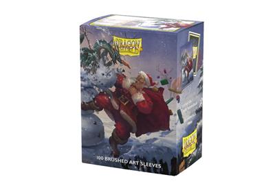 Dragon Shield 100 Brushed Art Sleeves - Christmas 2025