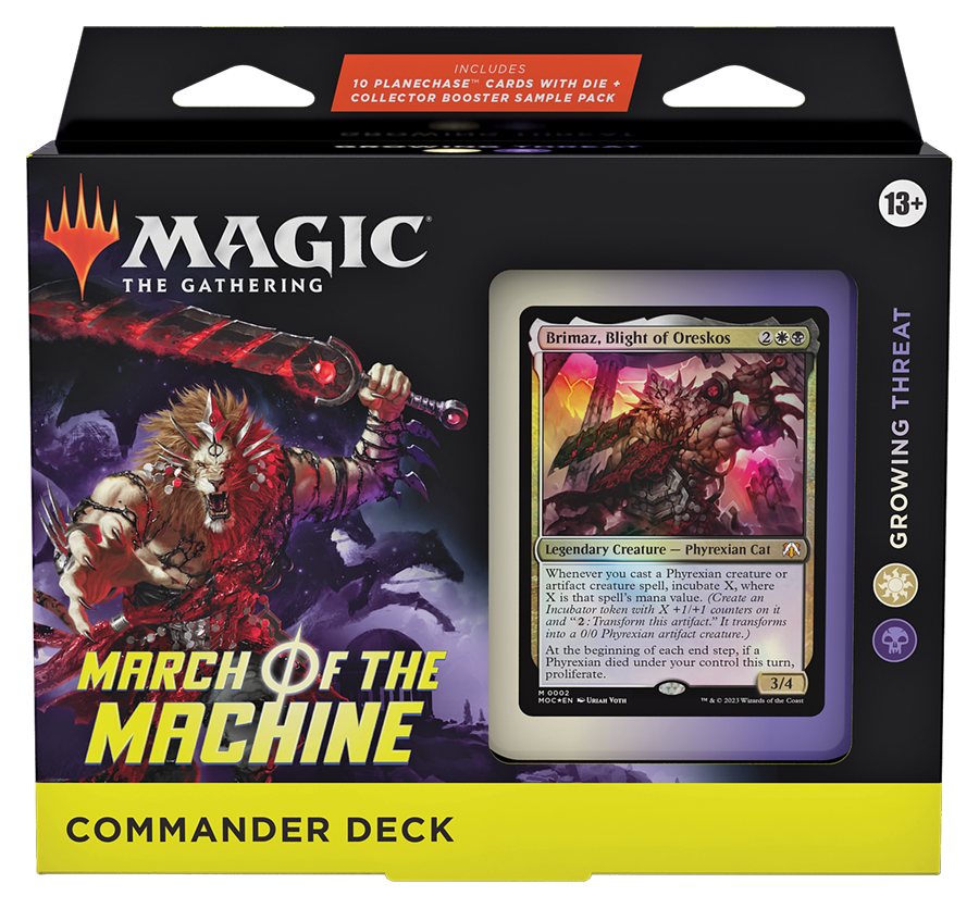 Magic The Gathering - March of The Machine Commander Deck: Growing Threat