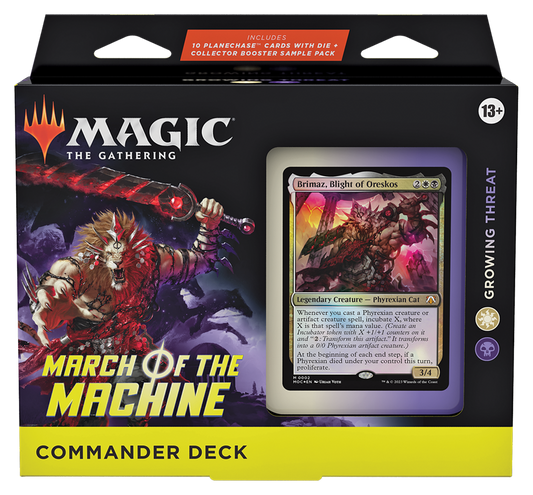 Magic The Gathering - March of The Machine Commander Deck: Growing Threat