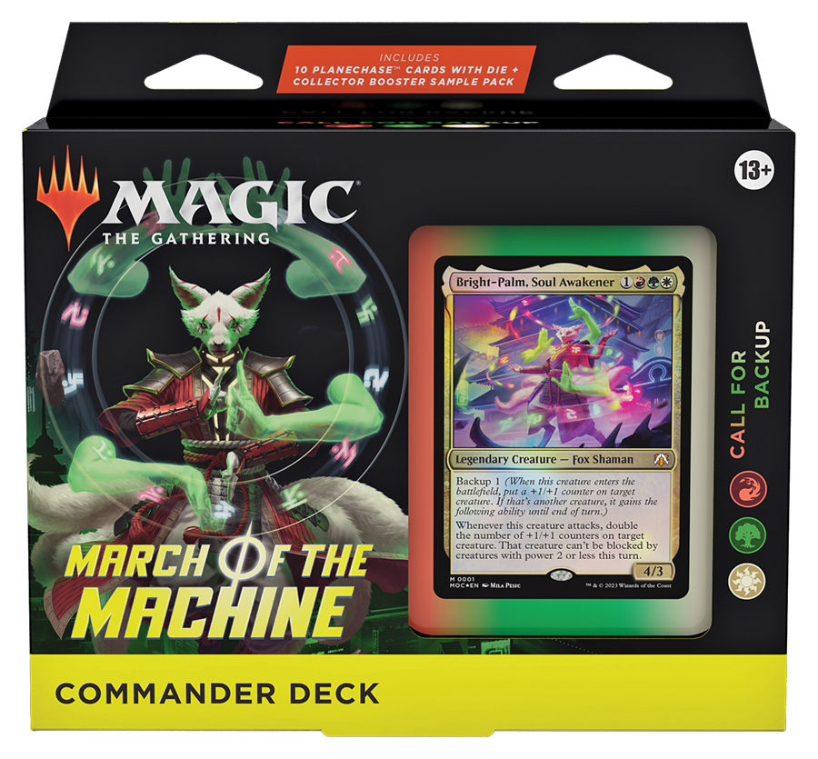 Magic The Gathering - March of The Machine Commander Deck:  Call For Backup