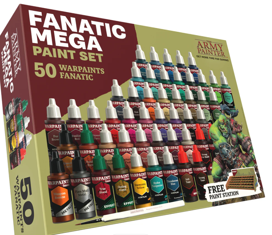 Warpaints Fanatic Mega Paint Set + Paint Station