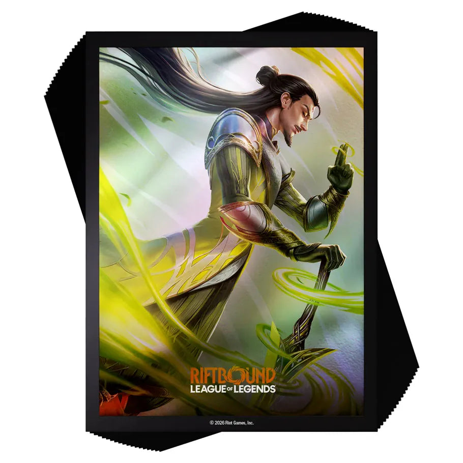 Riftbound: League of Legends TCG - Unleashed Art Sleeves: Master Yi, Wuju Master
