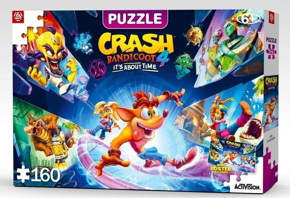 Good Loot: Kids Puzzle Crash Bandicoot 4: It's About Time 160 Pieces