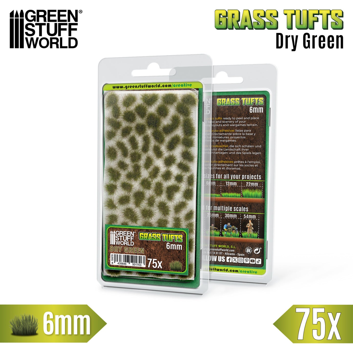 Grass tuft 6mm