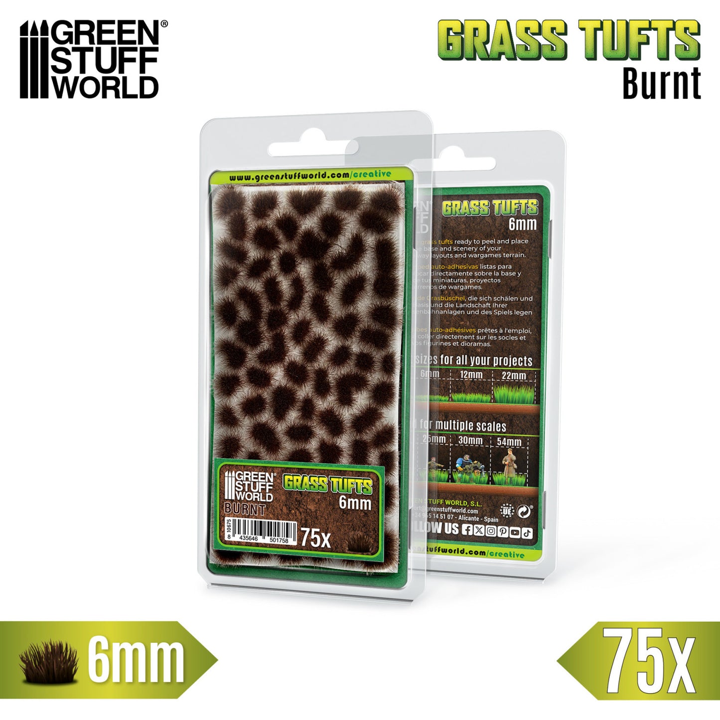 Grass tuft 6mm