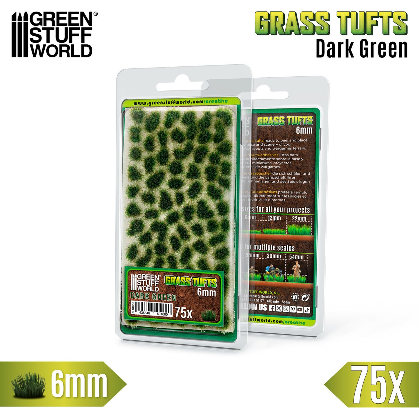 Grass tuft 6mm