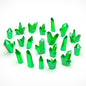 Resin Bits - Large Crystals (20) - vælg farven