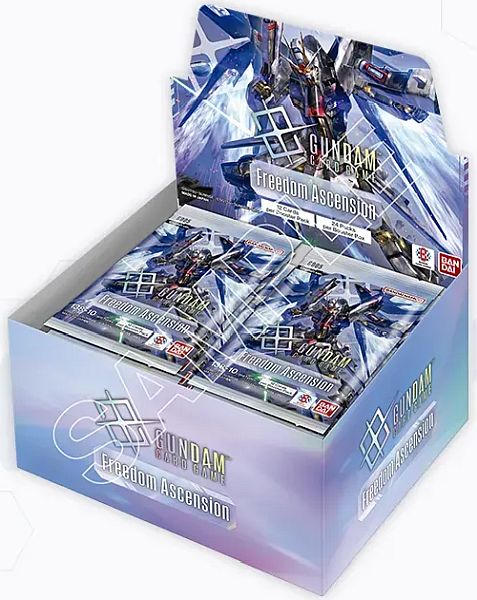 Gundam Card Game - Freedom Ascension Booster Display (24 Packs)