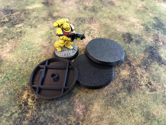 3D Printed Blank Bases – 50mm Round