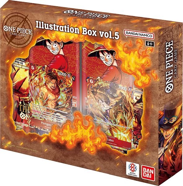 One Piece Card Game: IB05 - Illustration Box 05 (4 Boosters)