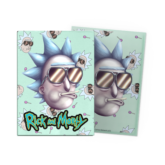 Dragon Shield 100 Brushed Art Sleeves - "Cool Rick"