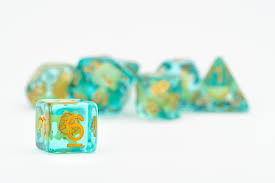 Fanroll - 16mm Resin Poly Dice Set