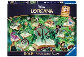 Ravensburger - Disney: Lorcana Glimmers of The Realm: Emerald Jigsaw Puzzle (1000 pcs.)