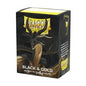 Dragon Shield - 100 Dual Mattte - Black & Gold