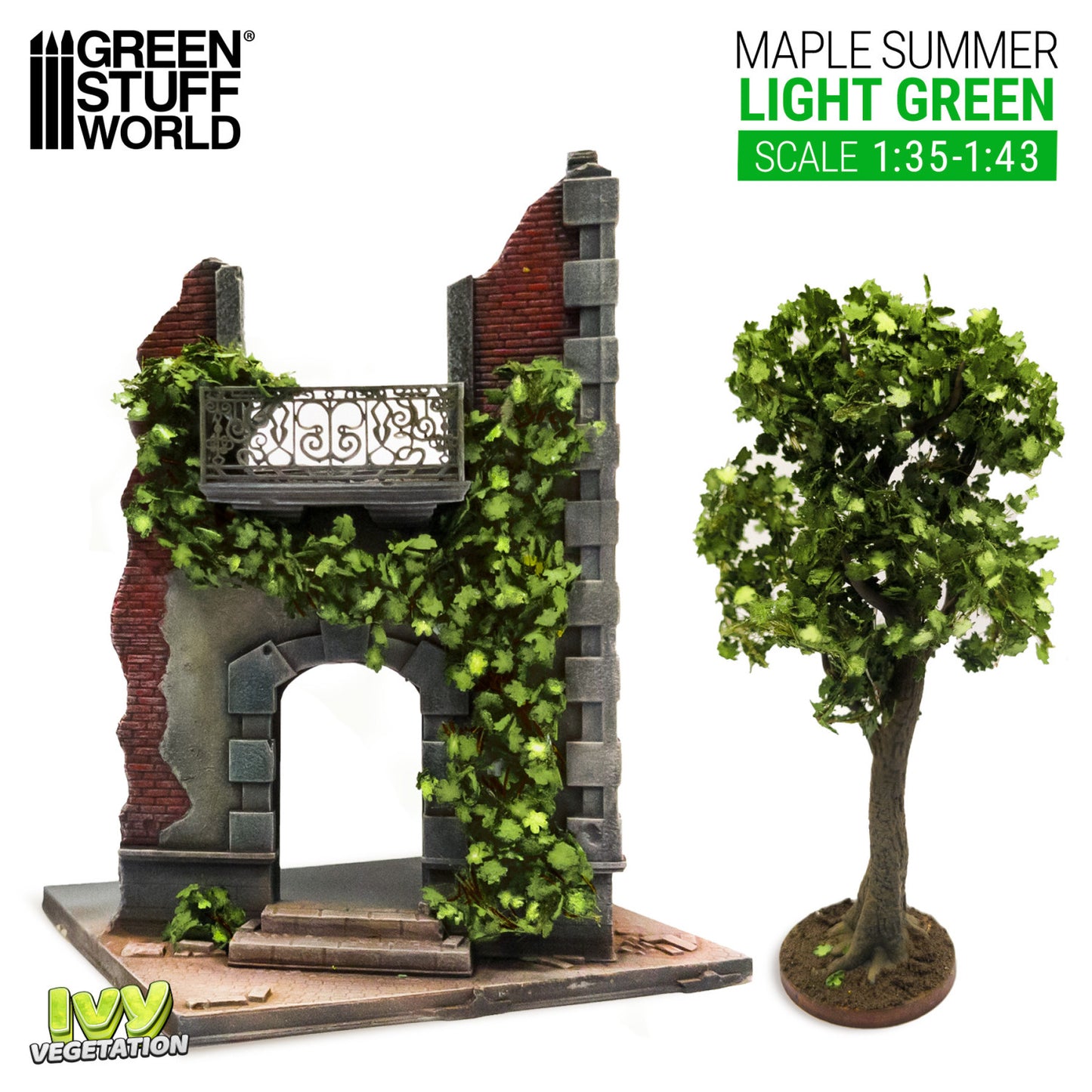 Ivy Foliage - Maple Summer, Light Green