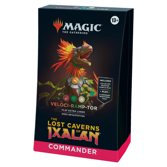 Magic The Gathering - The Lost Caverns of Ixalan Commander Deck – Veloci-Ramp-Tor
