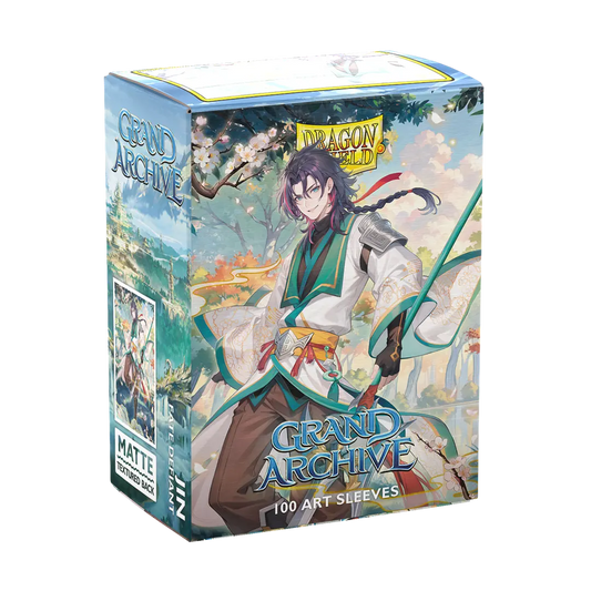 Grand Archive - Jin, Fate Defiant - Matte Art Sleeves - Standard Size - Dragon
