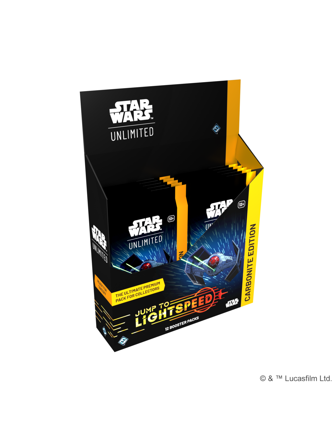 Star Wars: Unlimited - Jump to Lightspeed Carbonite Booster Display