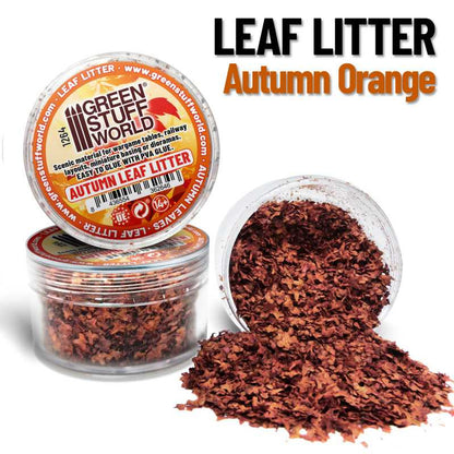 Leaf Litter - Autumn Orange - Green Stuff World